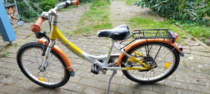 3-Gang-Kinderrad Mädchen 20"